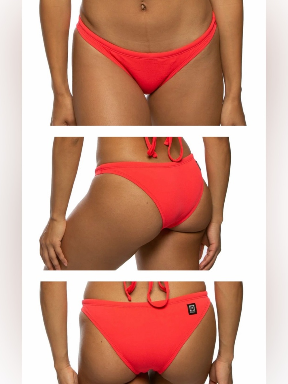 Jolyn Bikini set Fendrick top & Europe Bottoms in Strawberry, size L - NWT - Picture 4 of 6
